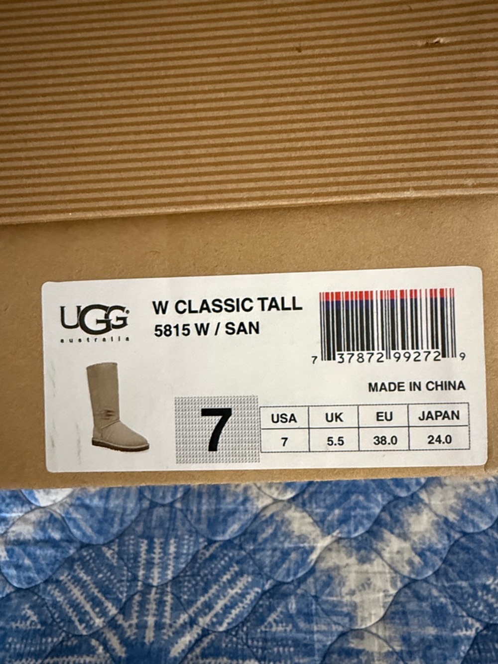 UGG W Classic Tall Boots - Sand